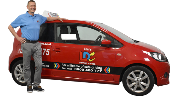 Tom Wonsik's driving school car